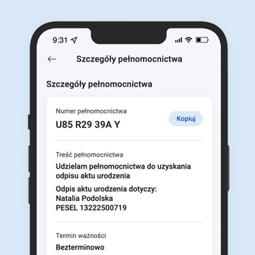 Blok danych w aplikacji mobilnej
