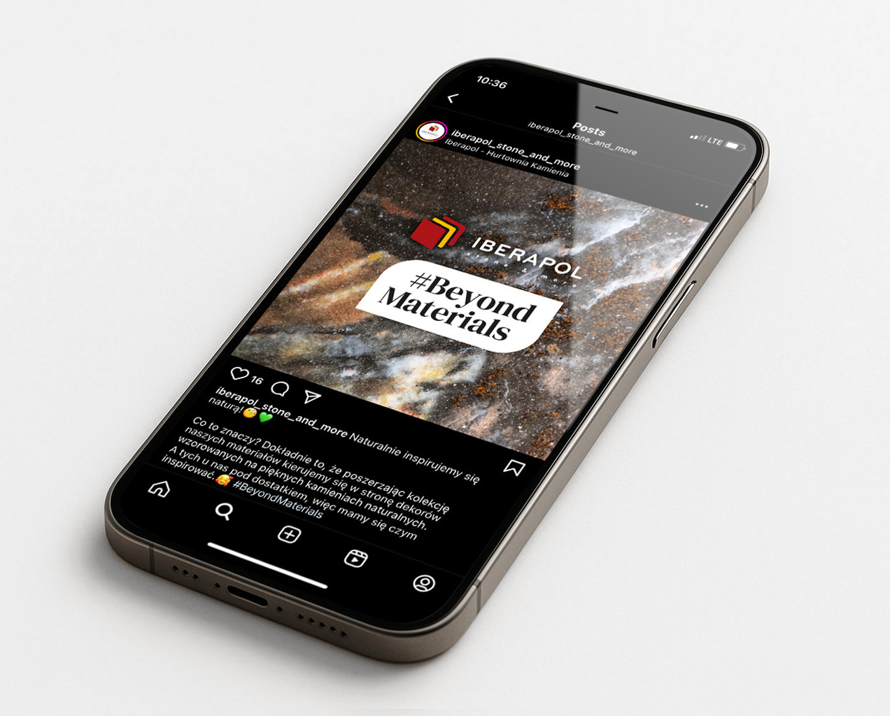 Logotyp Iberapol Beyond Materials