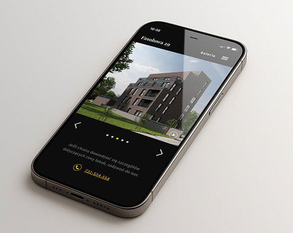 Telefon z widokiem galerii Fasolowa 29