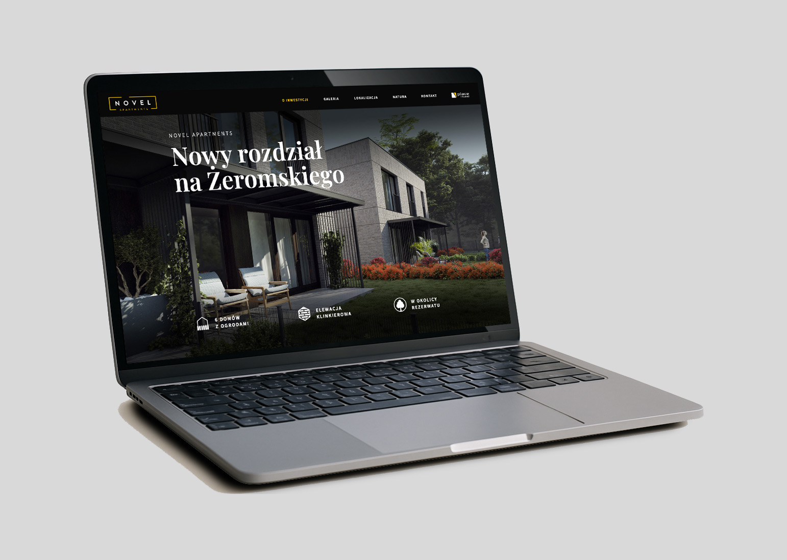 Sekcja hero - Nowy rozdział na Żeromskiego